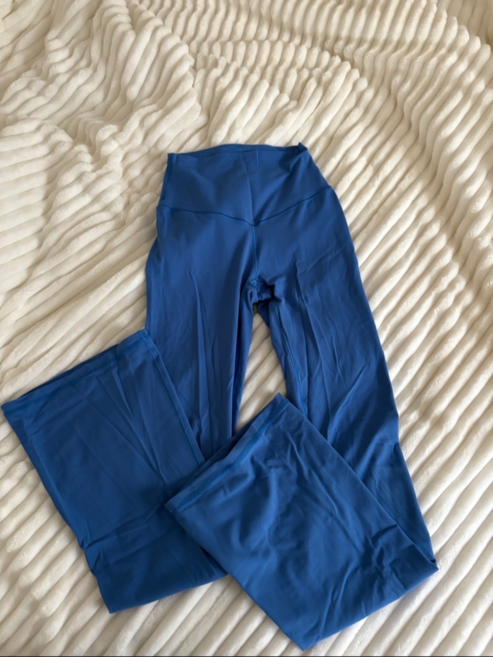 Blue Aerie flare leggings
